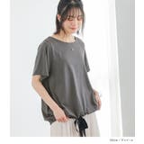 n'OrLABELリボンアレンジＴシャツ | osharewalker | 詳細画像6 