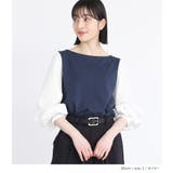 n'OrLABEL異素材MIX×配色デザインカットソー  | osharewalker | 詳細画像8 