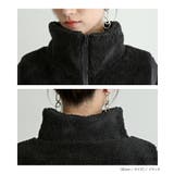 n'OrLABELスタンドカラーボアブルゾン | osharewalker | 詳細画像15 