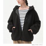 n'OrLABEL異素材フーデッドボアブルゾン  | osharewalker | 詳細画像16 