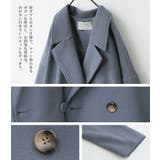 n'OrLABELニットモッサロングチェスターコート | osharewalker | 詳細画像16