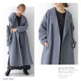 n'OrLABELニットモッサロングチェスターコート | osharewalker | 詳細画像3