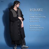 kOhAKU異素材切替フーディーコート | osharewalker | 詳細画像12