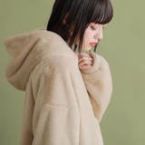 n'OrLABELふわふわボリュームファーパーカー | osharewalker | 詳細画像17