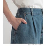 n'OrLABELきれい見えデニムワイドパンツ | osharewalker | 詳細画像15