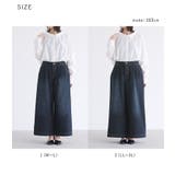 n'OrLABELきれい見えデニムワイドパンツ | osharewalker | 詳細画像20