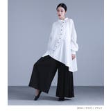 kOhAKUカシュクール風アシメプリーツパンツ  | osharewalker | 詳細画像2 