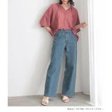 n'OrLABELストレートワイドパンツ | osharewalker | 詳細画像11