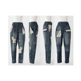 somari imaginationレースサルエルデニムパンツ  | osharewalker | 詳細画像14 