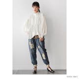 somari imaginationレースサルエルデニムパンツ | osharewalker | 詳細画像12