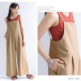 n'OrLABELシアーキャミ×ワイドサロペットセット | osharewalker | 詳細画像8 