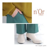 n'OrLABEL裏微起毛センタープレスパンツ | osharewalker | 詳細画像7 