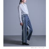 kOhAKUブリーチラインデニムパンツ | osharewalker | 詳細画像8