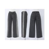 kOhAKUブリーチラインデニムパンツ | osharewalker | 詳細画像15