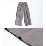 n'OrLABELストレートワイドツイルパンツ  | osharewalker | 詳細画像13 