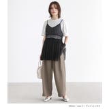 n'OrLABELタックデザインパンツ | osharewalker | 詳細画像2 