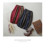 n'OrLABEL異素材配色コクーンスカート  | osharewalker | 詳細画像7 