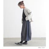n'OrLABEL異素材配色コクーンスカート  | osharewalker | 詳細画像16 