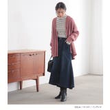 n'OrLABELパウダー裏起毛デニムマーメイドスカート  | osharewalker | 詳細画像12 