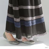 somari imagination配色コットンレースフレアスカート | osharewalker | 詳細画像6 