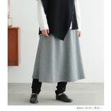 n'OrLABELリブレギンスドッキング裏起毛スカート | osharewalker | 詳細画像7