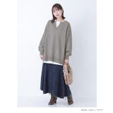 n'OrLABELシャギーニットフレアスカート | osharewalker | 詳細画像2