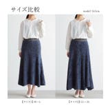 n'OrLABELシャギーニットフレアスカート | osharewalker | 詳細画像17