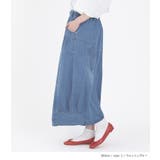 somari imaginationひんやり冷感デニムコクーンスカート | osharewalker | 詳細画像8