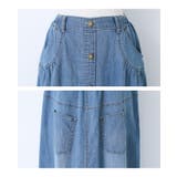 somari imaginationひんやり冷感デニムコクーンスカート | osharewalker | 詳細画像17