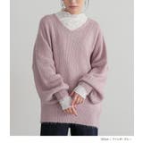 n'OrLABELモヘヤタッチドロップショルダーニット   | osharewalker | 詳細画像13 