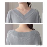 n'OrLABELドルマンVネックニット  | osharewalker | 詳細画像17 