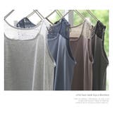 n'OrLABEL配色裾レースタンクトップ | osharewalker | 詳細画像7 