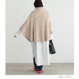 n'OrLABELモヘヤケーブルニットポンチョ | osharewalker | 詳細画像14