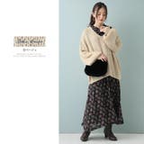 n'OrLABELモヘヤタッチローゲージVネックニット | osharewalker | 詳細画像13