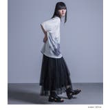 kOhAKU線画×ペイント風Tシャツ | osharewalker | 詳細画像4 