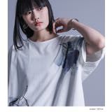 kOhAKU線画×ペイント風Tシャツ | osharewalker | 詳細画像5 