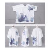 kOhAKU線画×ペイント風Tシャツ | osharewalker | 詳細画像14 