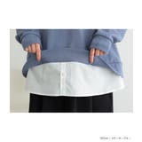 n'OrLABELシャツドッキングVネックスウェット | osharewalker | 詳細画像16