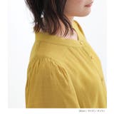 n'OrLABELゆるひら涼スラブバンドカラーフレア袖ブラウス | osharewalker | 詳細画像15 