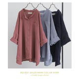 n'OrLABELダブルガーゼバンドカラーシャツ  | osharewalker | 詳細画像7 