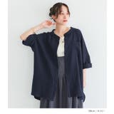 n'OrLABELダブルガーゼバンドカラーシャツ  | osharewalker | 詳細画像8 