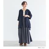 n'OrLABELダブルガーゼバンドカラーシャツ  | osharewalker | 詳細画像9 