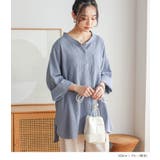 n'OrLABELダブルガーゼバンドカラーシャツ  | osharewalker | 詳細画像11 