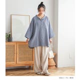 n'OrLABELダブルガーゼバンドカラーシャツ  | osharewalker | 詳細画像12 