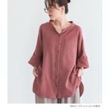 n'OrLABELダブルガーゼバンドカラーシャツ  | osharewalker | 詳細画像14 