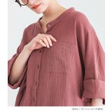 n'OrLABELダブルガーゼバンドカラーシャツ  | osharewalker | 詳細画像16 