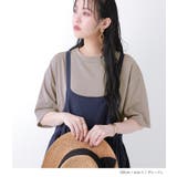 n'OrLABELモックネック×ラウンドヘムTシャツ | osharewalker | 詳細画像4