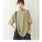 n'OrLABELモックネック×ラウンドヘムTシャツ | osharewalker | 詳細画像6