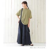 n'OrLABELモックネック×ラウンドヘムTシャツ | osharewalker | 詳細画像7