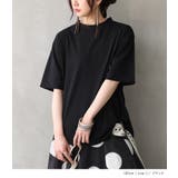n'OrLABELモックネック×ラウンドヘムTシャツ | osharewalker | 詳細画像12